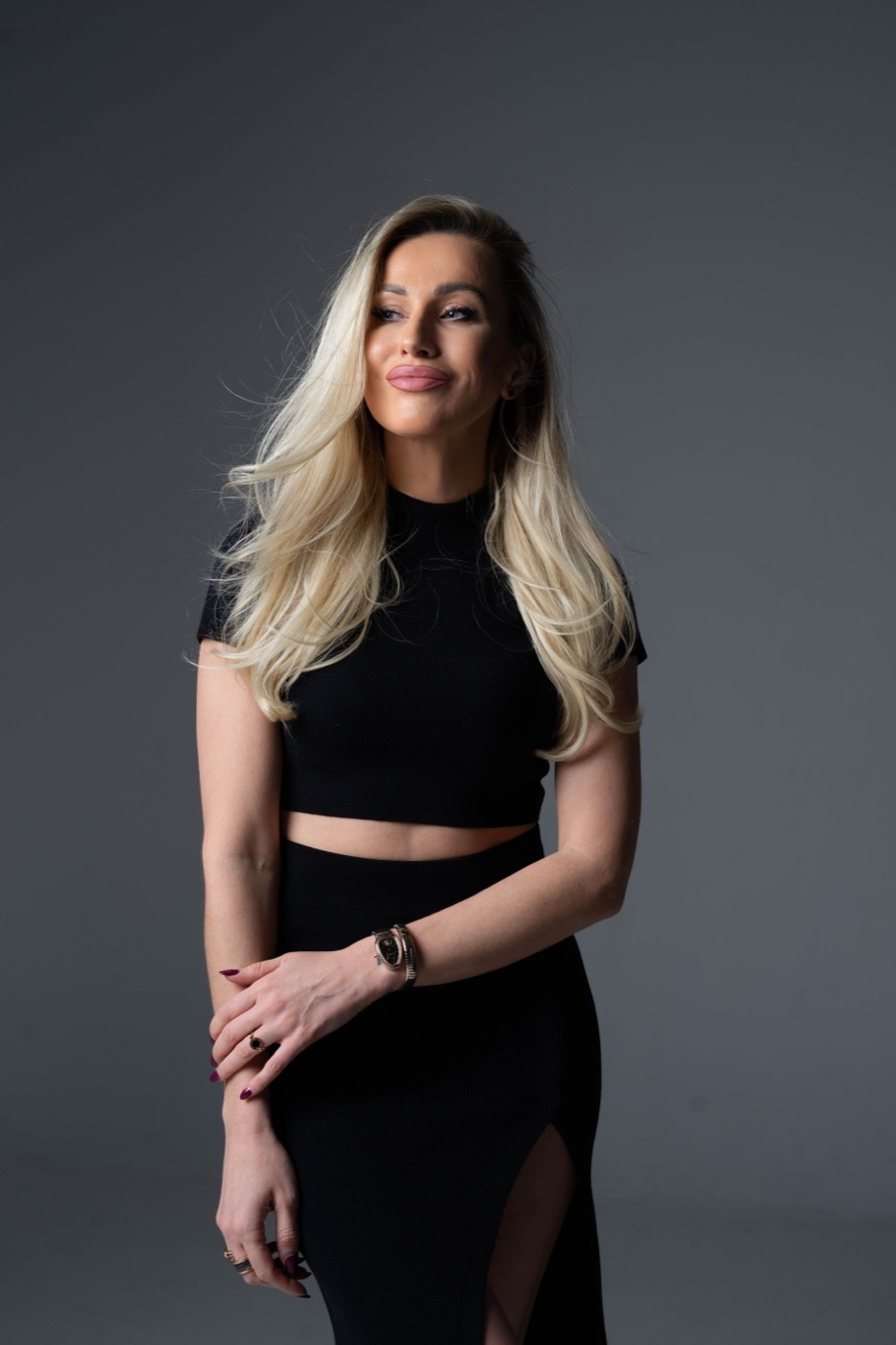 Studio portrait of Irina Biss