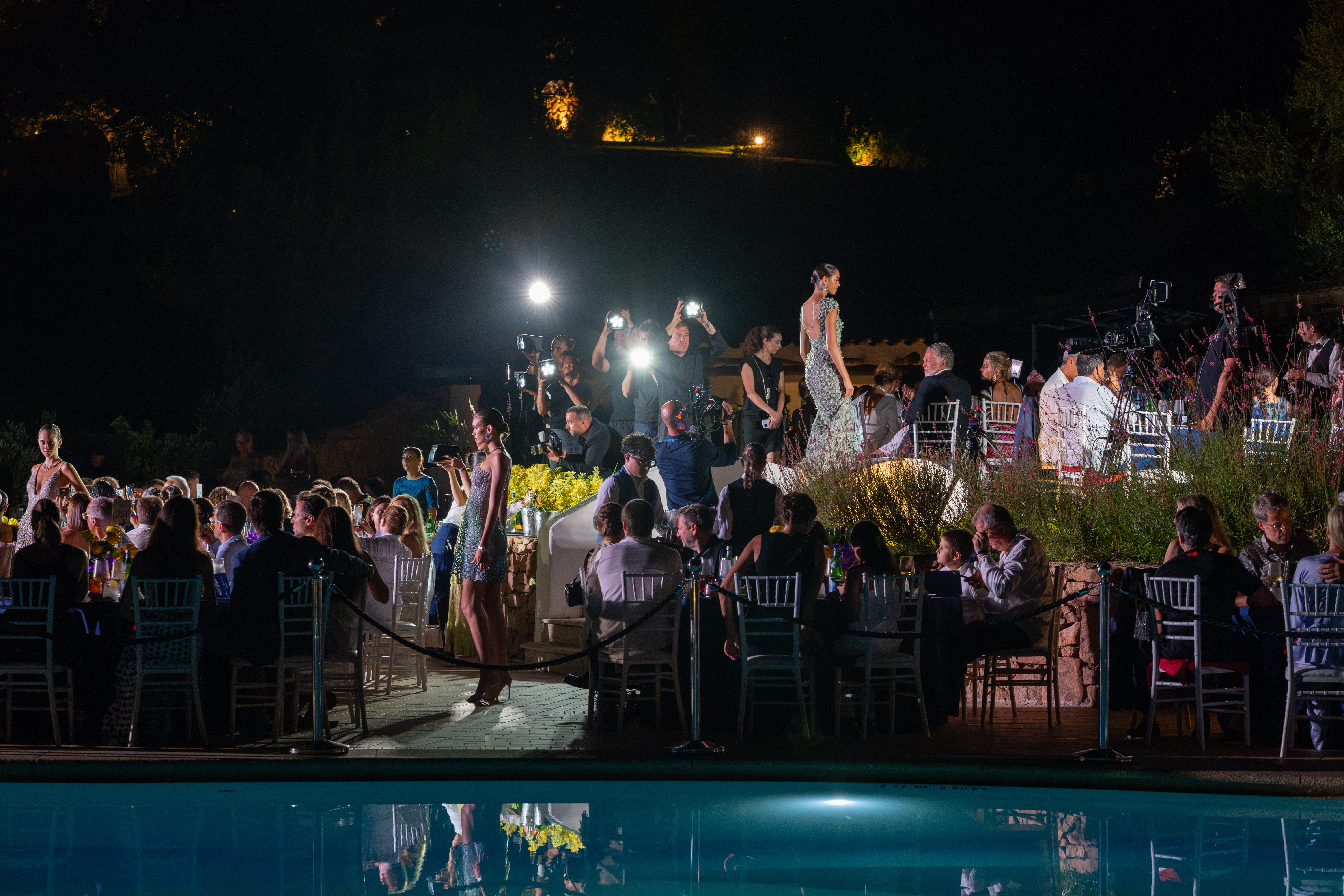 The Chopard high-jewellery presentation at Romazzino